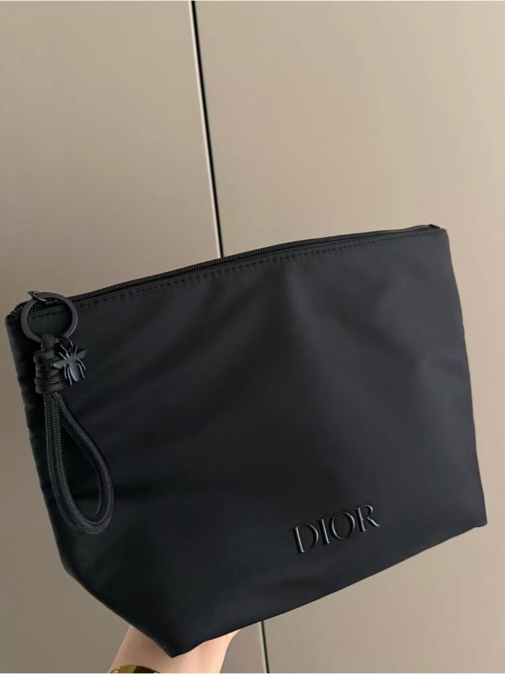 Dior Black Toiletry Pouch